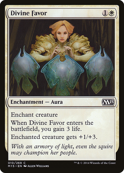 Divine Favor (M15-010) - common