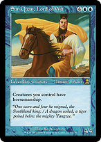 Sun Quan, Lord of Wu (ME3-053) - rare