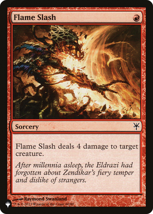 Flame Slash (LIST-DDK-60) - common