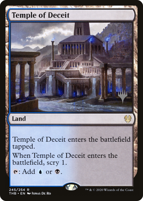 Temple of Deceit (PPTHB-245P) - rare