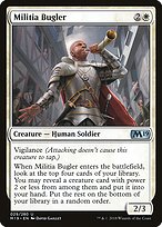 Militia Bugler (M19-029) - uncommon