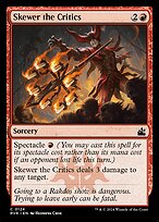 Skewer the Critics (RVR-124) - common - Foil