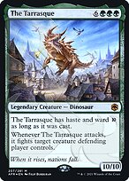 The Tarrasque (AFR&-207A) - mythic - Foil