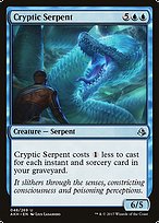 Cryptic Serpent (AKH-048) - uncommon