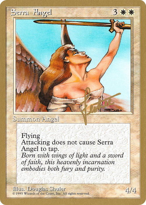 Serra Angel (WCD-BL50) - uncommon