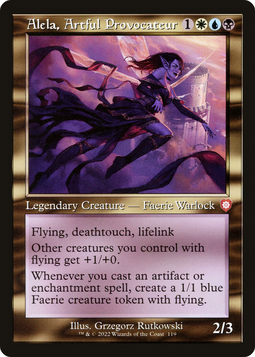Alela, Artful Provocateur (BRC-119) - mythic