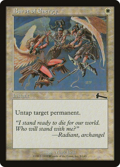 Burst of Energy (ULG-003) - common - Foil