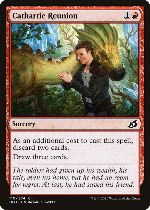 Cathartic Reunion (IKO-110) - common - Foil