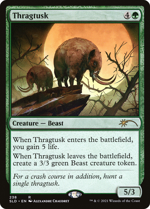 Thragtusk (SLD-238) - rare - Foil