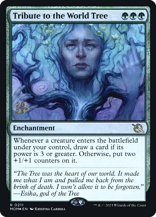 Tribute to the World Tree (PRE-211S) - rare - Foil