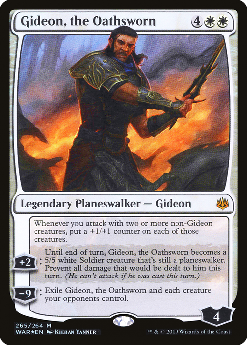 Gideon, the Oathsworn (WAR-265) - mythic - Foil