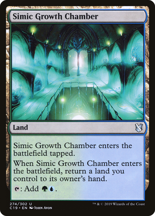 Simic Growth Chamber (C19-274) - uncommon