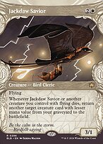 Jackdaw Savior (BLB-296) - rare: (Showcase) (Borderless)