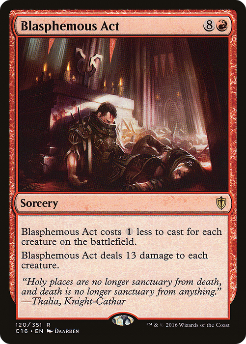 Blasphemous Act (C16-120) - rare