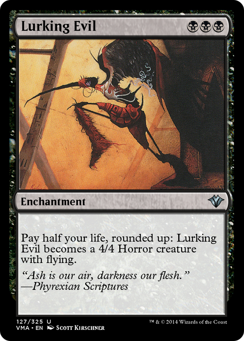 Lurking Evil (VMA-127) - uncommon - Foil