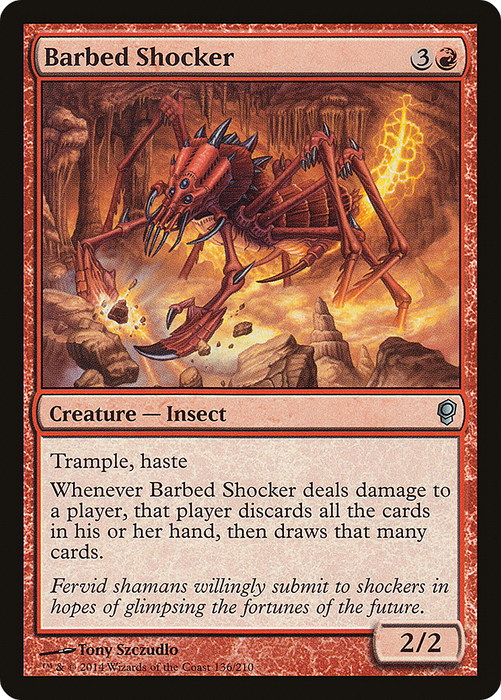 Barbed Shocker (CNS-136) - uncommon - Foil