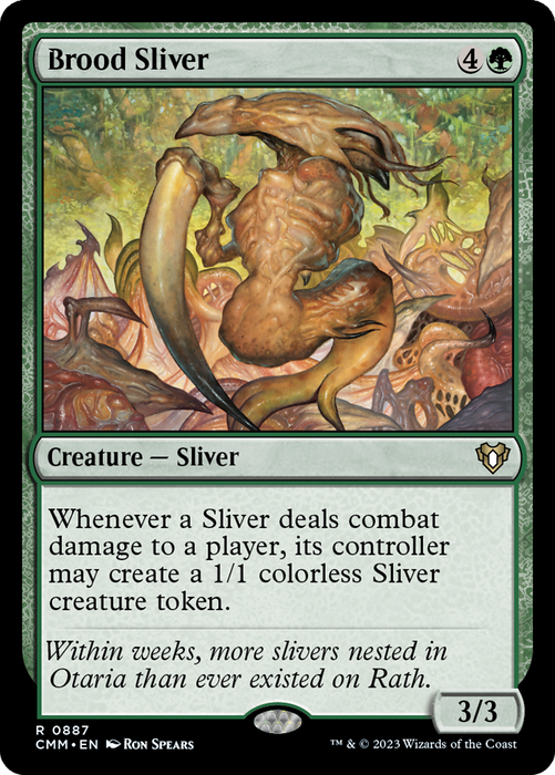 Brood Sliver (CMM-887) - rare