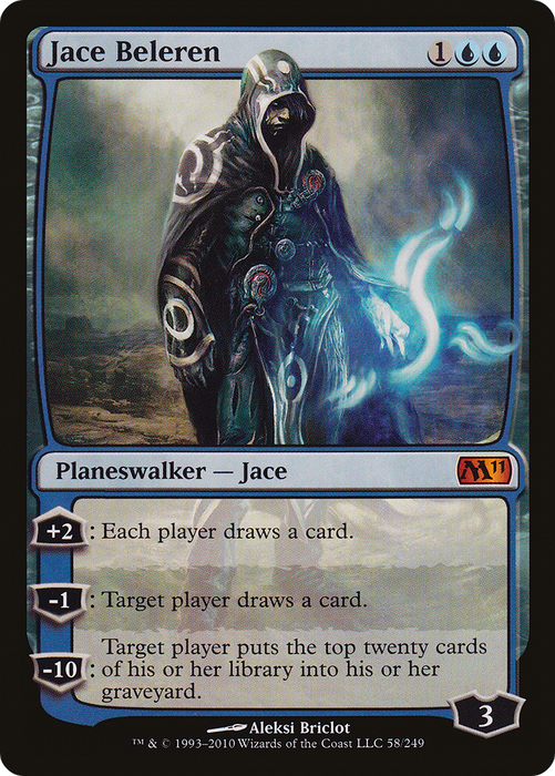 Jace Beleren (M11-058) - mythic