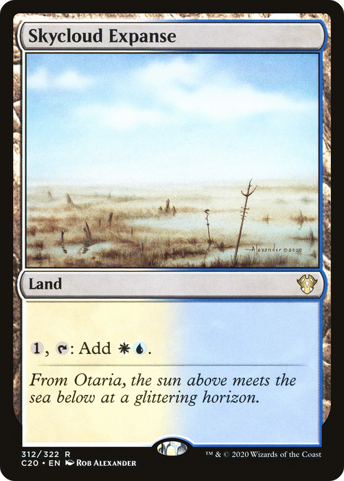 Skycloud Expanse (C20-312) - rare