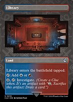 Library (CLU-018) - uncommon (Borderless)