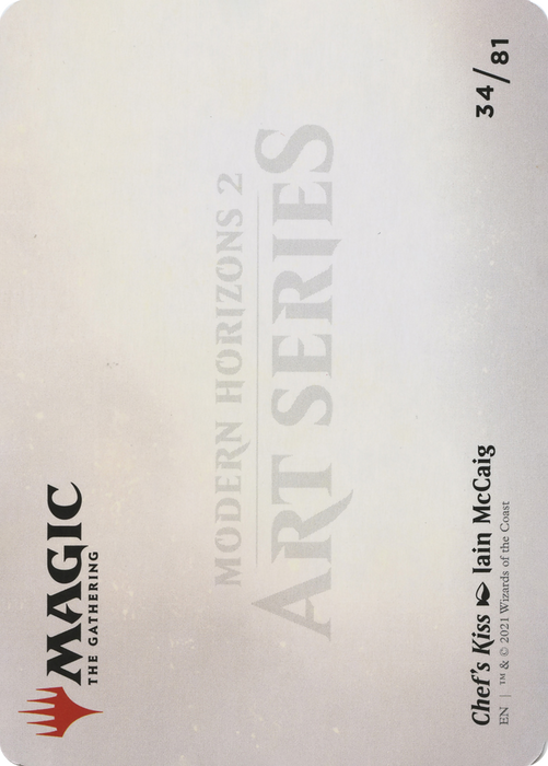 Chef's Kiss // Chef's Kiss (AMH2-034) - common (Borderless) - Foil