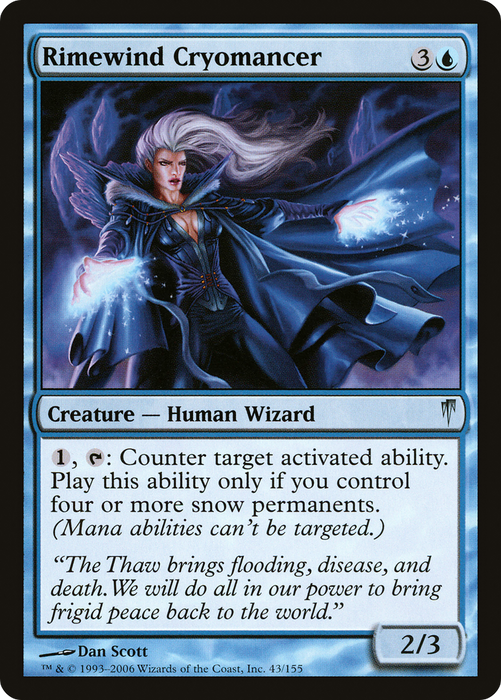 Rimewind Cryomancer (CSP-043) - uncommon