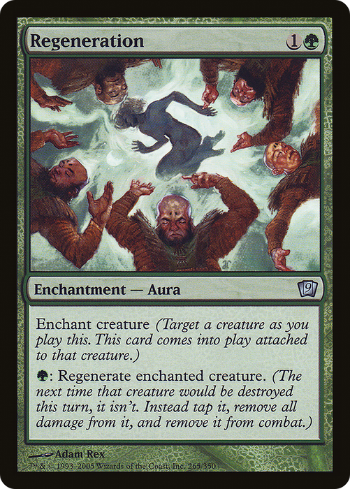 Regeneration (9ED-265★) - uncommon - Foil