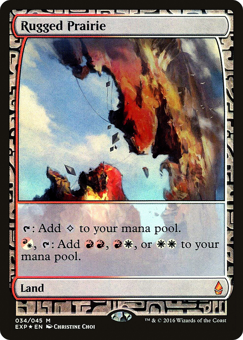 Rugged Prairie (EXP-034) - mythic - Foil