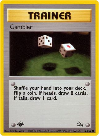 Gambler (060/62) - F  - Common - 1st Edition