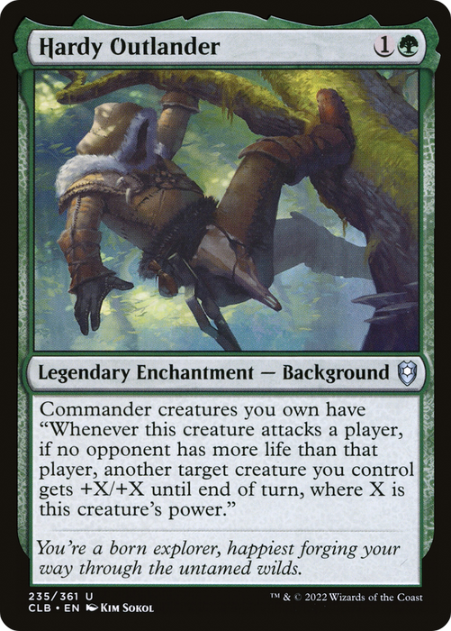 Hardy Outlander (CLB-235) - uncommon - Foil