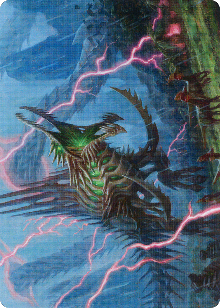 Etali, Primal Sickness // Etali, Primal Sickness (AMOM-032) - common (Borderless) - Foil