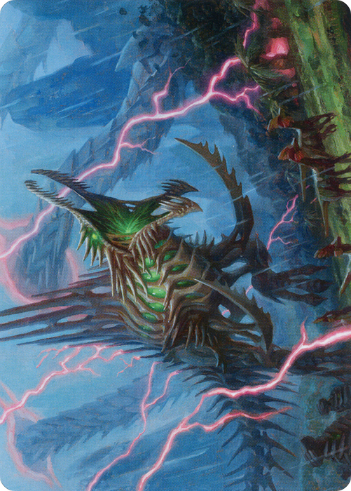 Etali, Primal Sickness // Etali, Primal Sickness (AMOM-032) - common (Borderless) - Foil