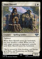 Shire Shirriff (LTR-030) - uncommon - Foil