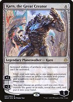 Karn, the Great Creator (PPTHB-01P) - rare - Foil