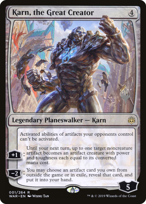 Karn, the Great Creator (PPTHB-01P) - rare