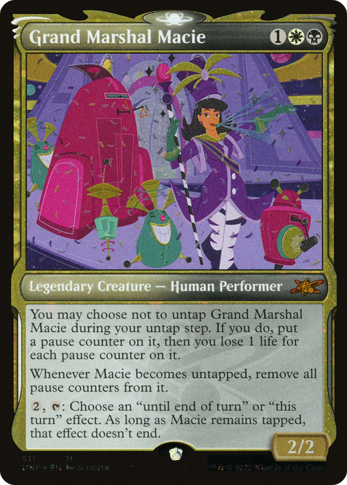 Grand Marshal Macie (UNF-511) - mythic: (Showcase) - Foil
