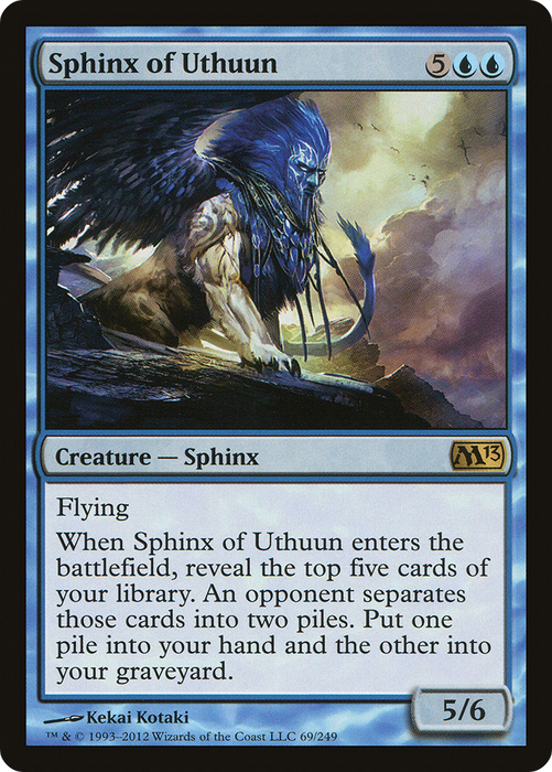 Sphinx of Uthuun (M13-069) - rare - Foil