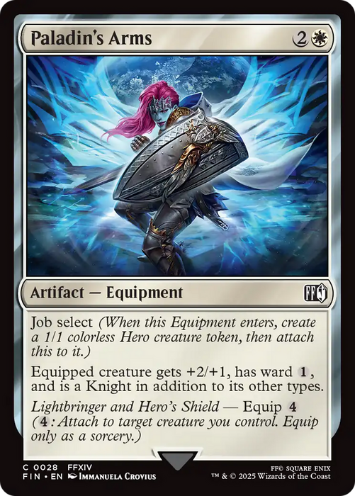 Paladin's Arms (FIN-028) - common - Foil