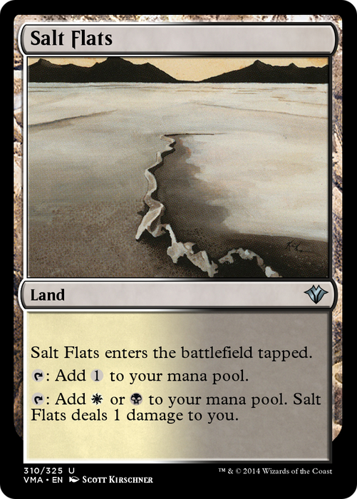 Salt Flats (VMA-310) - uncommon - Foil