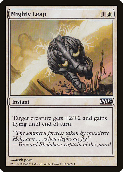 Mighty Leap (M12-026) - common - Foil