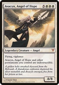 Avacyn, Angel of Hope (OVER-006) - mythic