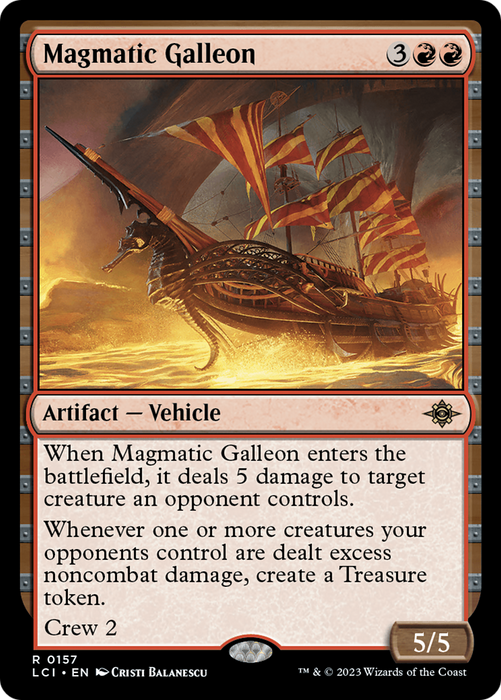Magmatic Galleon (LCI-157) - rare