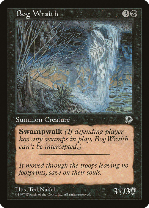 Bog Wraith (POR-083) - uncommon