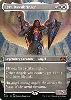 Lyra Dawnbringer (DMR-413) - mythic (Borderless) - Foil