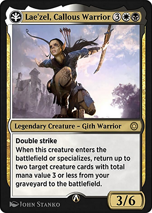 Lae'zel, Callous Warrior (HBG-02B) - rare