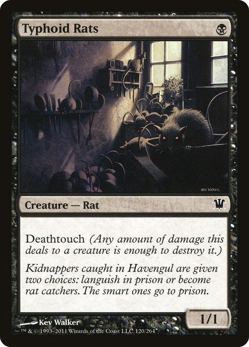 Typhoid Rats (ISD-120) - common