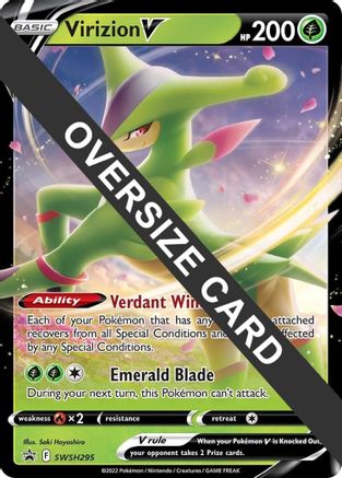 Virizion V (SWSH295) - JC  - Promo - Holofoil