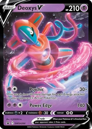 Deoxys V (SWSH266) - SSSPC  - Promo - Holofoil