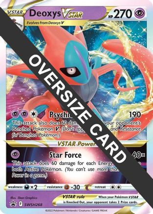 Deoxys VSTAR (SWSH268) - JC  - Promo - Holofoil