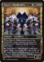 Spara's Adjudicators (SNC-335) - common: (Showcase) - Foil